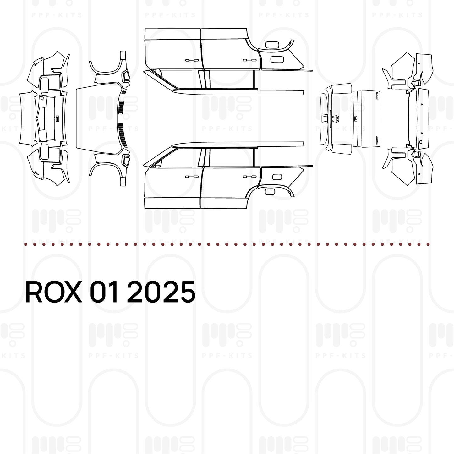 Pre-Cut PPF ROX 01 2025