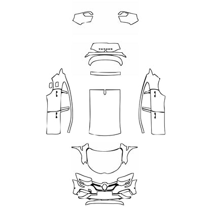 Pre-Cut PPF Renault Arkana Esprit Alpine 2022 - PPF-Kits