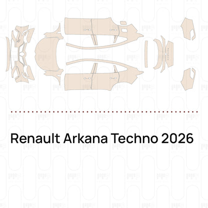 PPF prédécoupé Renault Arkana Techno 2026