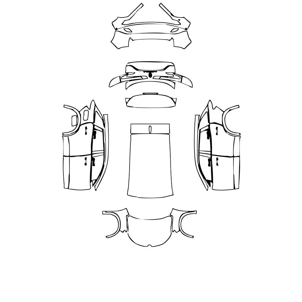 Pre-Cut PPF Renault Austral Techno 2025 - PPF-Kits