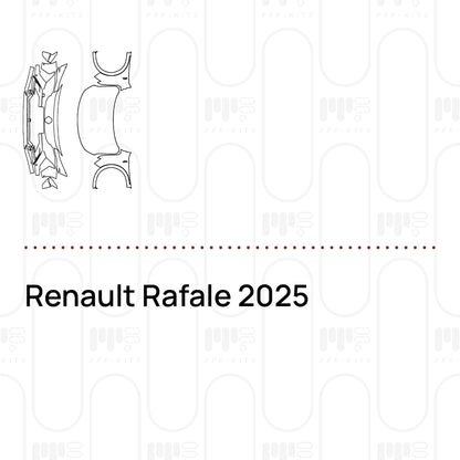 PPF prédécoupé Renault Rafale 2025