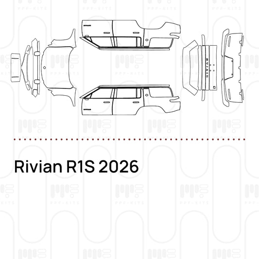 Pre-Cut PPF Rivian R1S 2026