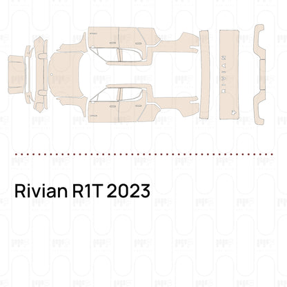 PPF prédécoupé Rivian R1T 2023