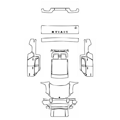Pre-Cut PPF Rivian R1T 2024 - PPF-Kits