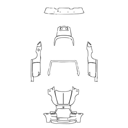 Pre-Cut PPF Rolls-Royce Dawn 2019 - PPF-Kits