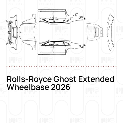PPF prédécoupé Rolls-Royce Ghost Extended Wheelbase 2026