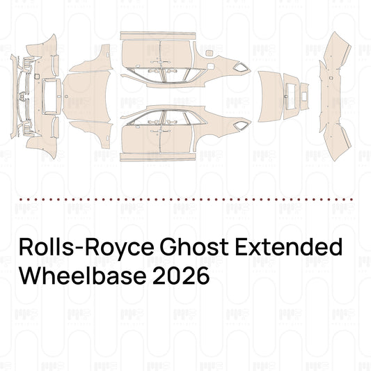 PPF prédécoupé Rolls-Royce Ghost Extended Wheelbase 2026