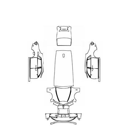 Pre-Cut PPF Rolls-Royce Phantom Sedan Extended Wheelbase 2021 - PPF-Kits