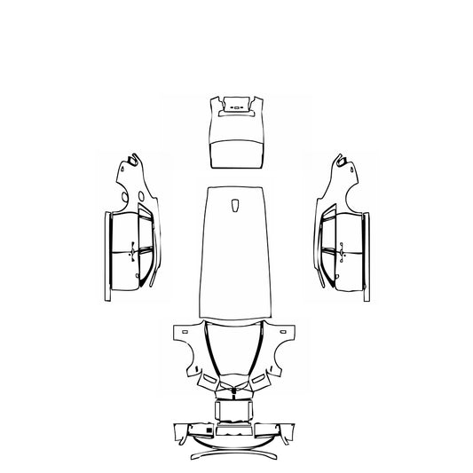 Pre-Cut PPF Rolls-Royce Phantom Sedan Extended Wheelbase 2024 - PPF-Kits