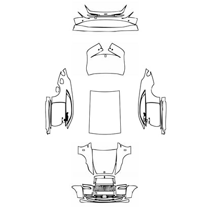 Pre-Cut PPF Rolls-Royce Spectre 2024 - PPF-Kits