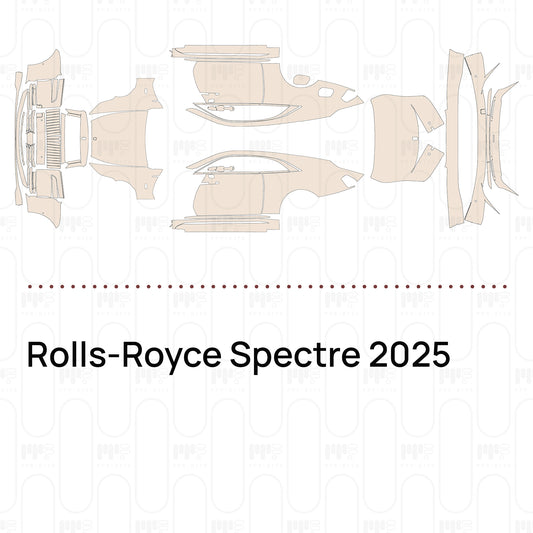 PPF prédécoupé Rolls-Royce Spectre 2025
