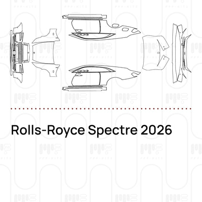 PPF prédécoupé Rolls-Royce Spectre 2026