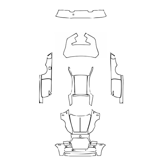 Pre-Cut PPF Rolls-Royce Wraith 2014 - PPF-Kits
