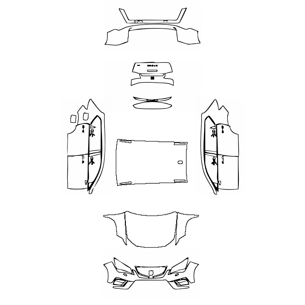 Pre-Cut PPF Seat Ateca Xperience 2016 - PPF-Kits