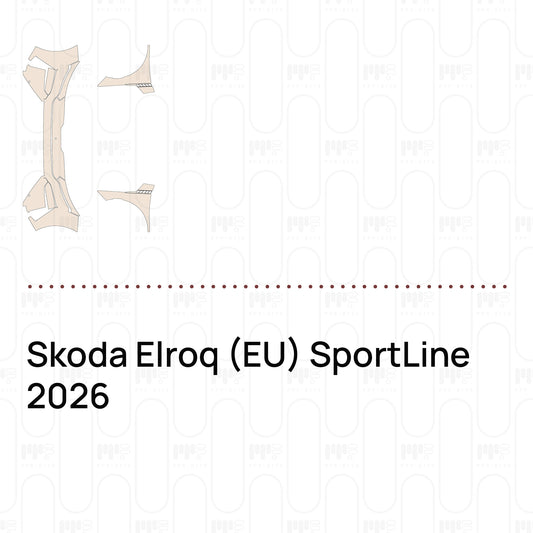 PPF prédécoupé Skoda Elroq (EU) SportLine 2026