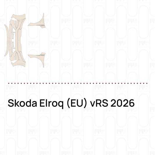 PPF prédécoupé Skoda Elroq (EU) vRS 2026