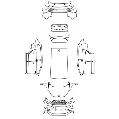 Pre-Cut PPF Skoda Enyaq iV (EU) Luxury 2025 - PPF-Kits
