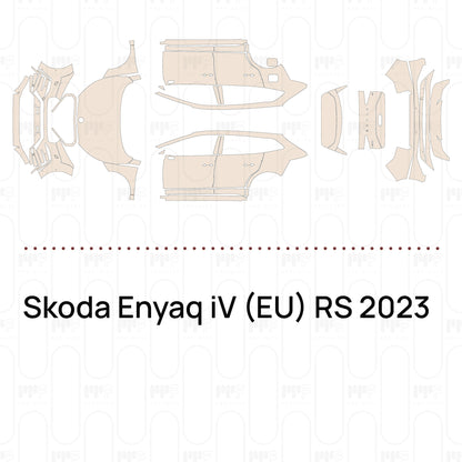 PPF prédécoupé Skoda Enyaq iV (EU) RS 2023