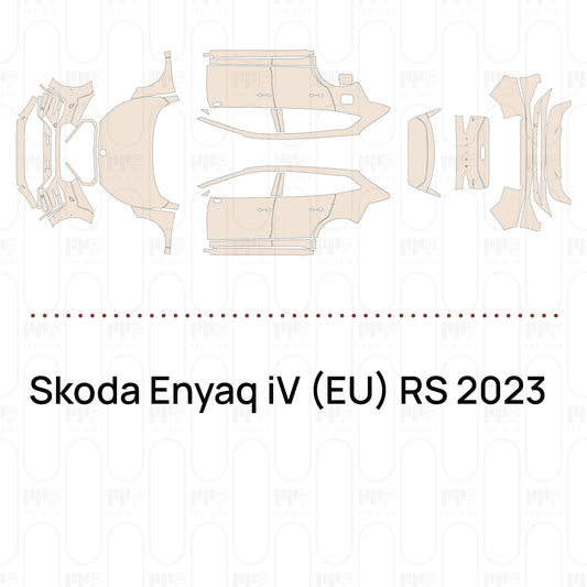 PPF prédécoupé Skoda Enyaq iV (EU) RS 2023