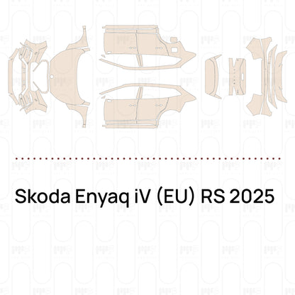 PPF prédécoupé Skoda Enyaq iV (EU) RS 2025