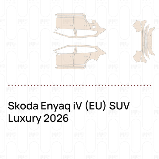 PPF prédécoupé Skoda Enyaq iV (EU) SUV Luxury 2026