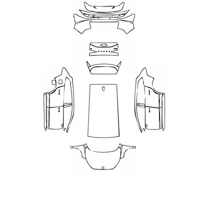 Pre-Cut PPF Skoda Enyaq iV (EU) SportLine 2024 - PPF-Kits