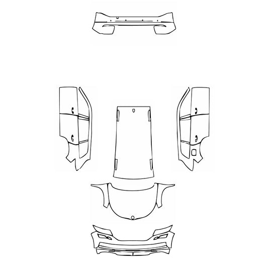Pre-Cut PPF Skoda Kodiaq L&K (EU) 2018 - PPF-Kits