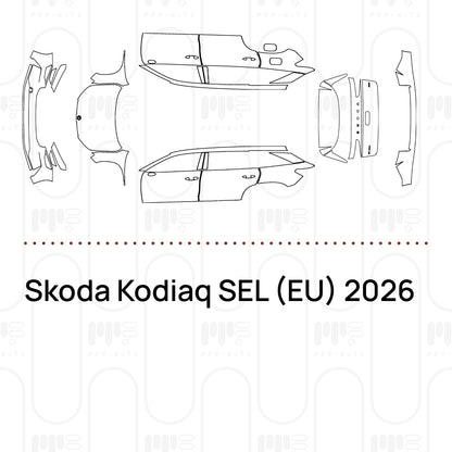 Pre-Cut PPF Skoda Kodiaq SEL (EU) 2026