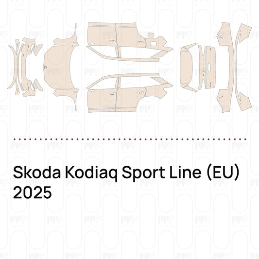 PPF prédécoupé Skoda Kodiaq Sport Line (EU) 2025