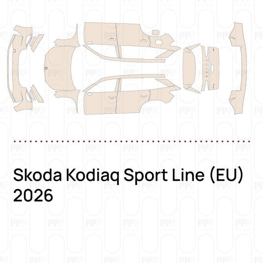 PPF prédécoupé Skoda Kodiaq Sport Line (EU) 2026