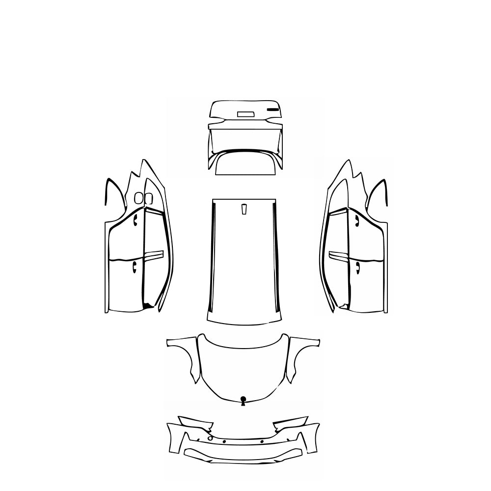 Pre-Cut PPF Skoda Octavia (EU) Estate Base 2025 - PPF-Kits
