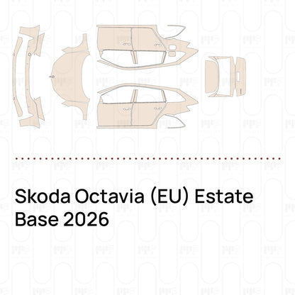 PPF prédécoupé Skoda Octavia (EU) Estate Base 2026
