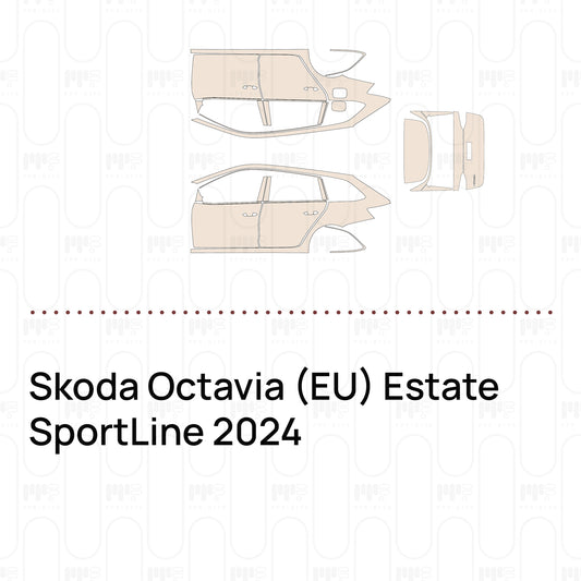 PPF prédécoupé Skoda Octavia (EU) Estate SportLine 2024