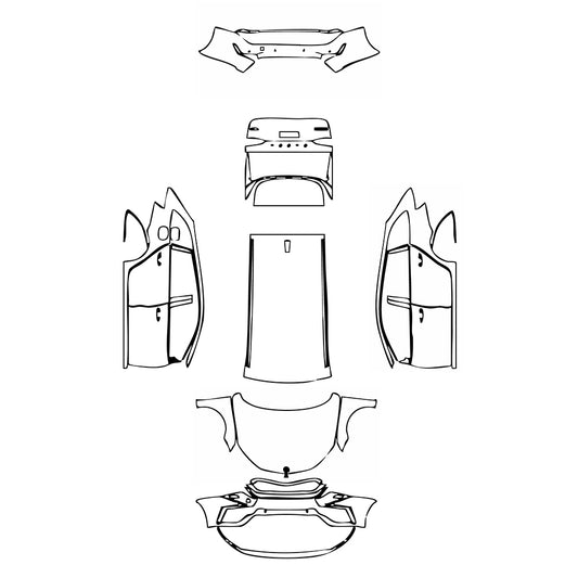 Pre-Cut PPF Skoda Octavia (EU) Estate VRS 2023 - PPF-Kits