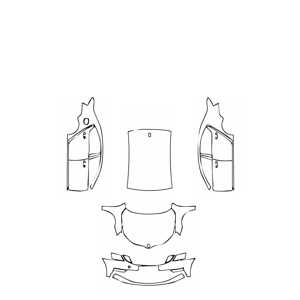 Pre-Cut PPF Skoda Octavia (EU) Hatch Base 2019 - PPF-Kits