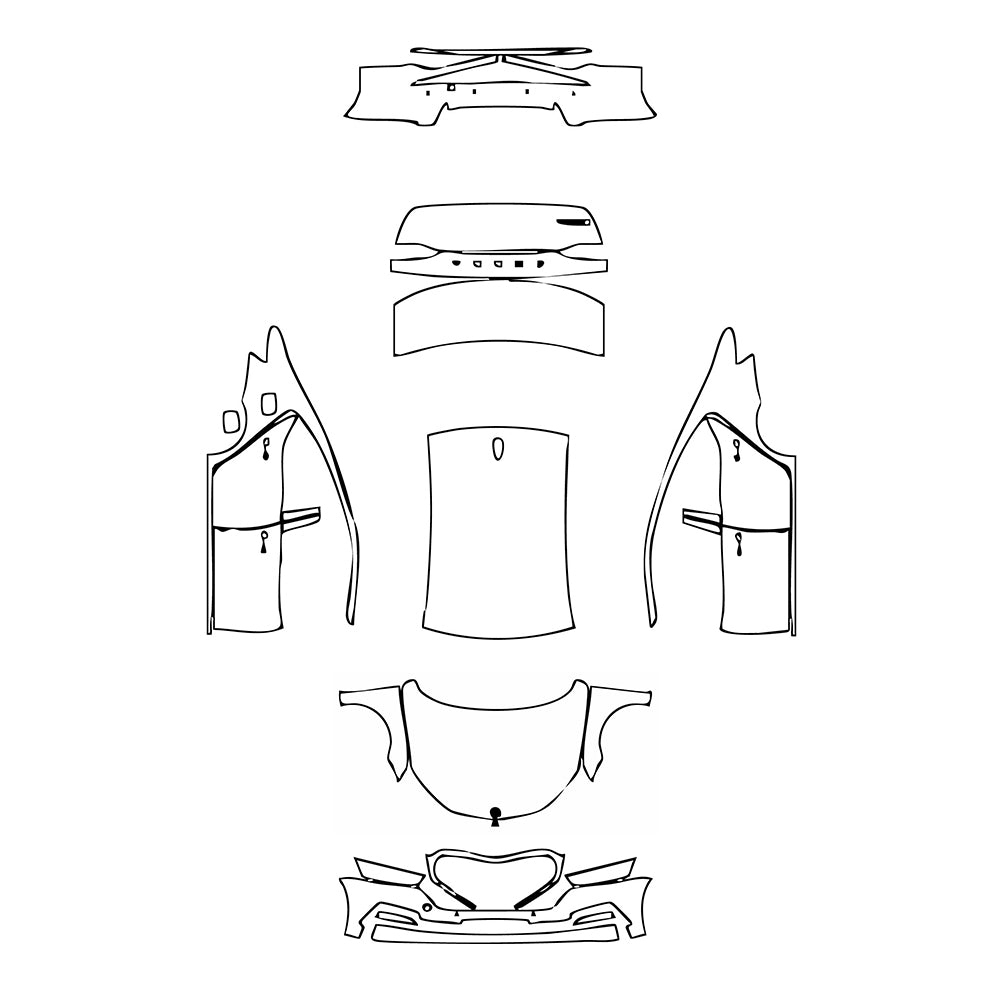 Pre-Cut PPF Skoda Octavia (EU) Hatch Base 2022 - PPF-Kits