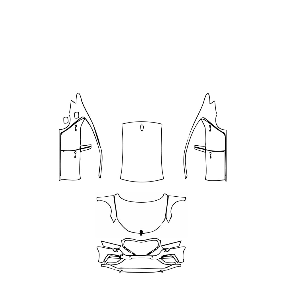 Pre-Cut PPF Skoda Octavia (EU) Hatch VRS 2023 - PPF-Kits