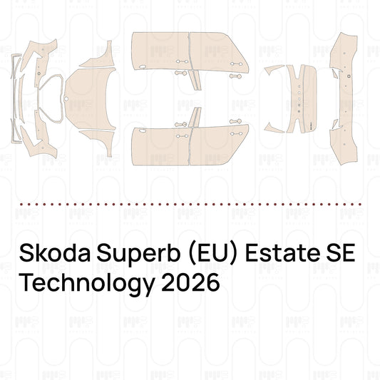 PPF prédécoupé Skoda Superb (EU) Estate SE Technology 2026