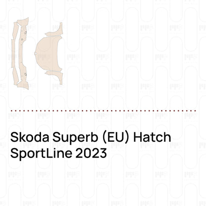 PPF prédécoupé Skoda Superb (EU) Hatch SportLine 2023