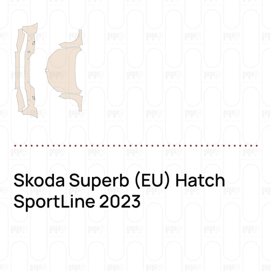 PPF prédécoupé Skoda Superb (EU) Hatch SportLine 2023