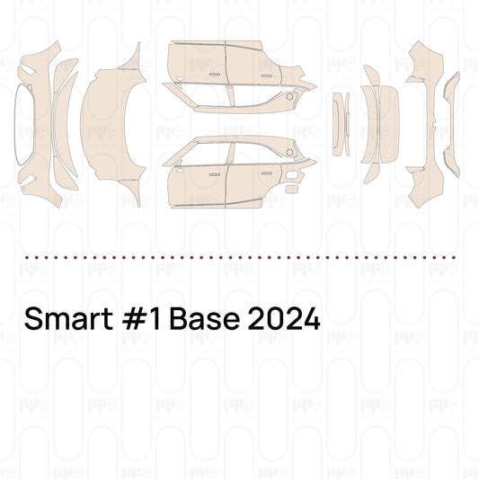 PPF prédécoupé Smart #1 Base 2024