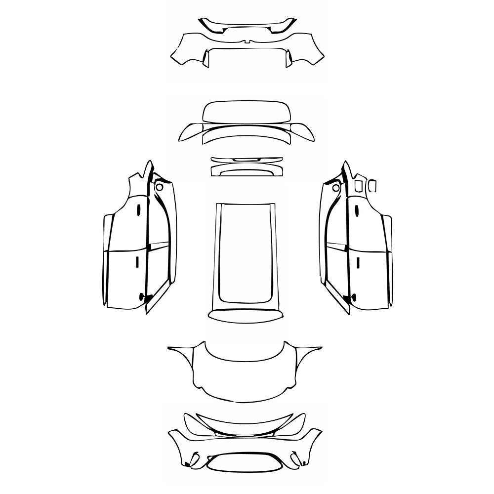Pre-Cut PPF Smart #1 Base 2025 - PPF-Kits