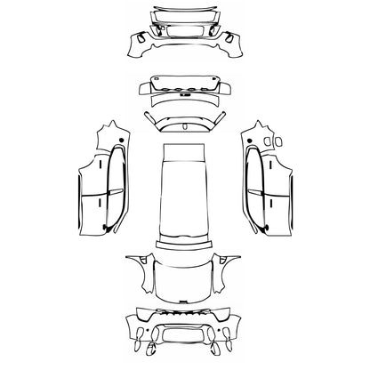 Pre-Cut PPF Smart #5 Base 2024 - PPF-Kits