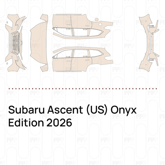 PPF prédécoupé Subaru Ascent (US) Onyx Edition 2026