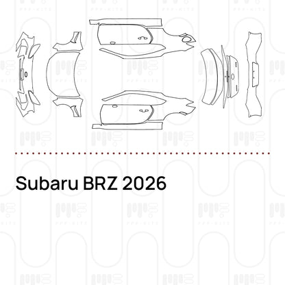 PPF prédécoupé Subaru BRZ 2026
