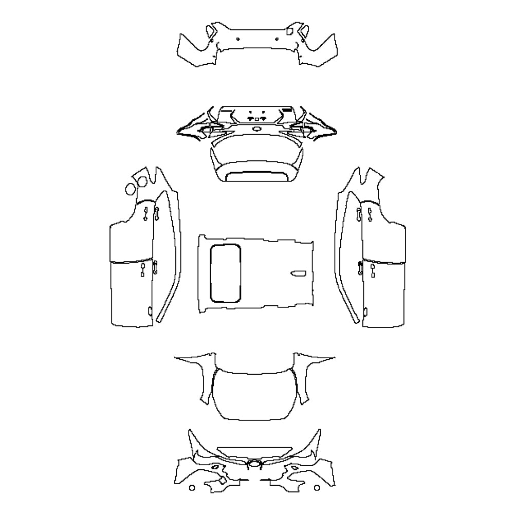 Pre-Cut PPF Subaru Crosstrek (US) Base 2023 - PPF-Kits