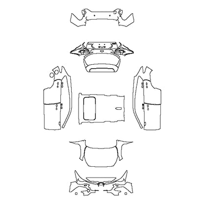 Pre-Cut PPF Subaru Crosstrek (US) Premium 2024 - PPF-Kits