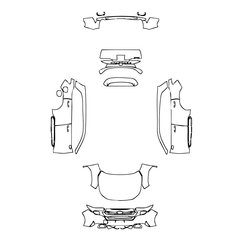 Pre-Cut PPF Subaru Forester (US) Base 2025 - PPF-Kits