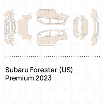 PPF prédécoupé Subaru Forester (US) Premium 2023