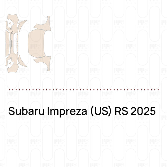 PPF prédécoupé Subaru Impreza (US) RS 2025